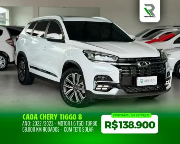 Chery Tiggo 8 TXS 1.6 Turbo Tgdi AUT 2023