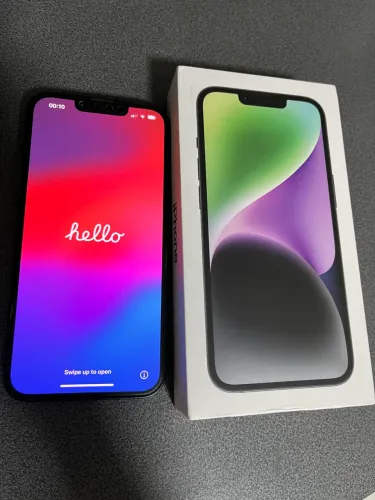 iPhone 14 Azul em perfeitas condições