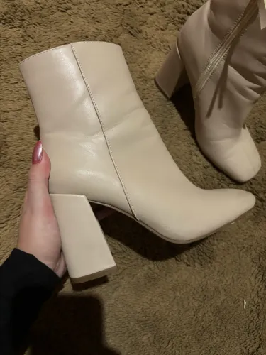 estado ? Bota New Look Off White - Tamanho 38 (UK 5)