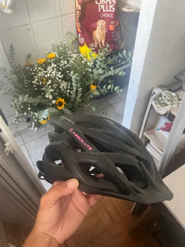 Capacete absolute ciclismo NOVO com led