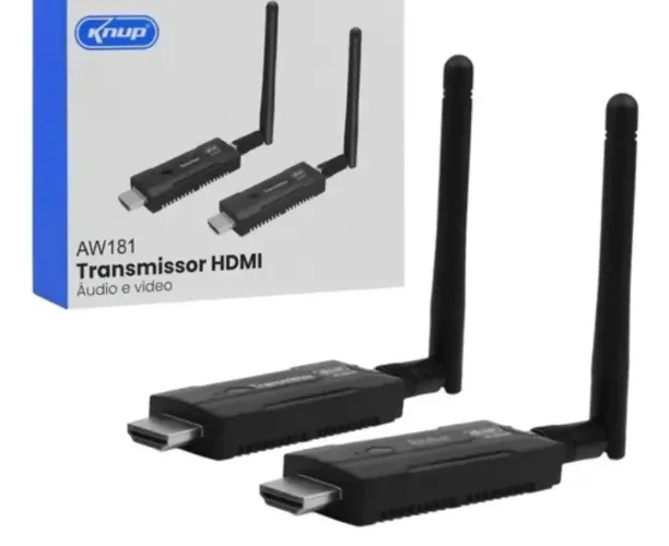 TRANSMISSOR HDMI AUDIO E VIDEO REF.: KP-AW181