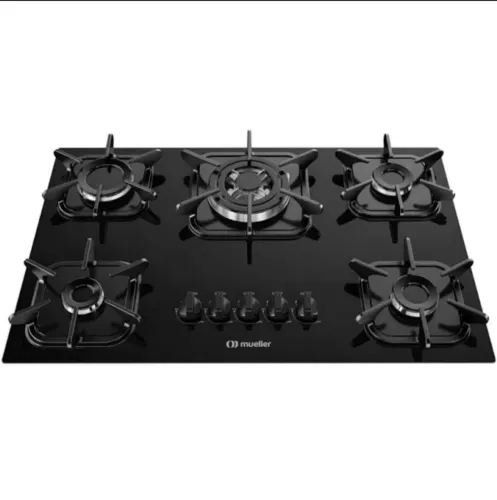 Cooktop Mueller 5 bocas tripla chama
