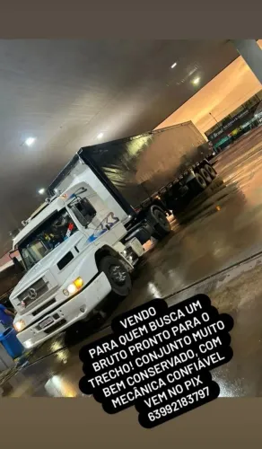 Vendo carreta Mercedes 