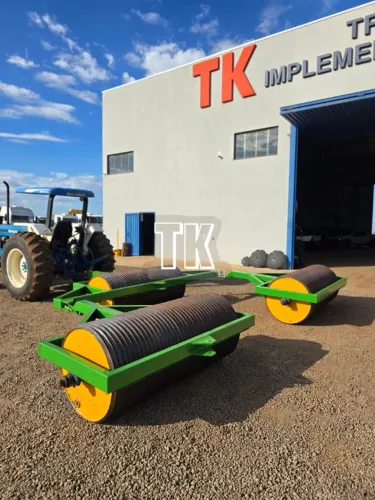 cod. 1504 ROLO COMPACTADOR ESTRIADO PARA SEMENTES - Tk Tratores Nova Andradina-MS