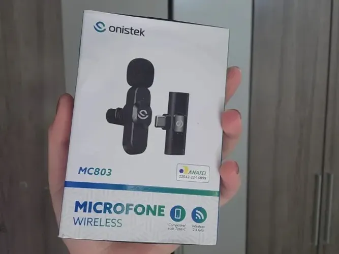 Microfone Lapella Sem Fio