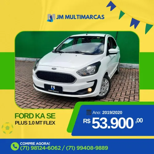 Ford KA 1.0 Se/se Plus Tivct Flex 5P 2020