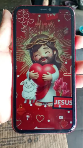 iPhone 11 na garantia 258 gigas sem marcas de uso