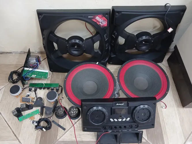 AMVOX MOD: ACA 1001.PEÇAS DE REPOSIÇÃO. 