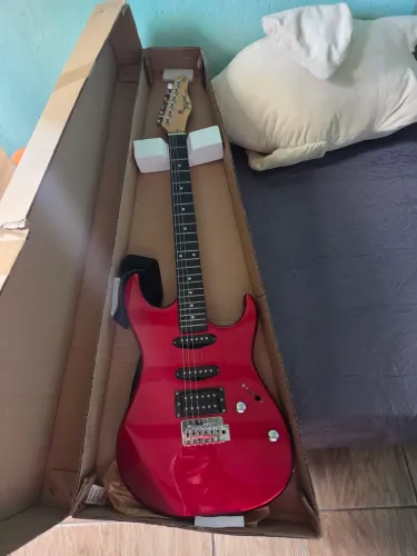 Kit Guitarra - GUITARRA + AMP + PEDAL