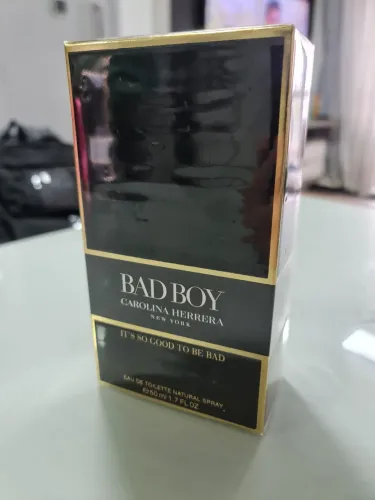 Perfume Bad Boy Carolina Herrera Original 50ml Lacrado