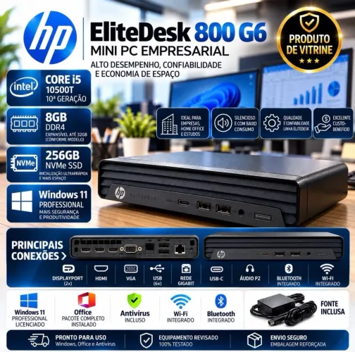 ? MINI PC HP ELITEDESK PRO G6 - 10ª GERAÇÃO ?