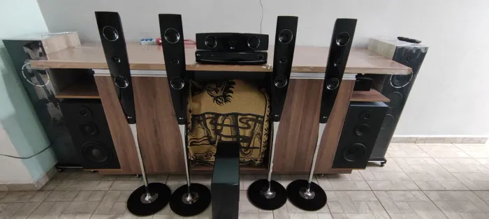 Home Theater LG Torres Completo