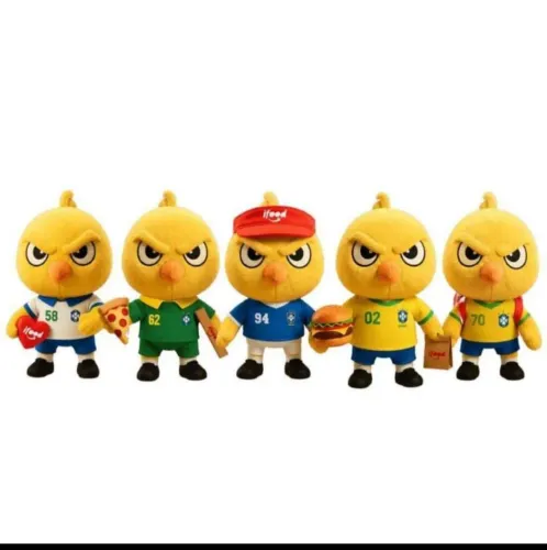 Canarinhos de Pelúcia Ifood