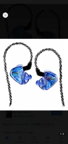 Fone celest kinera in ear top retorno de palco ou jogos