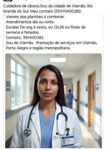 Cuidadora de Idosos e Dependentes