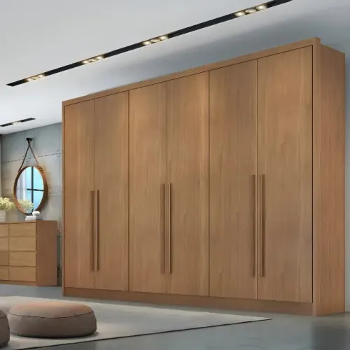 Guarda Roupa Casal 2.38M C/06Portas 100%MDF. Produto Novo Direto de Fábrica P/Sua Casa.