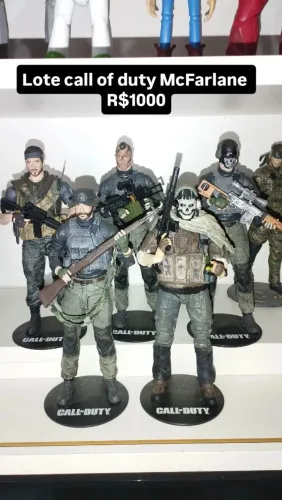 Lote action figures call of duty McFarlane