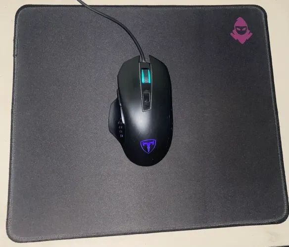 Mouse Gamer T-Dagger RGB + Mousepad Mancer Gamer | Kit PC