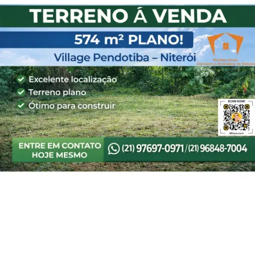 Terreno de 574m² à Venda no Village Pendotiba - Condomínio Fechado com Lazer e Segurança 2