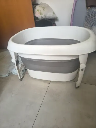 Banheira dobrável portátil clingo