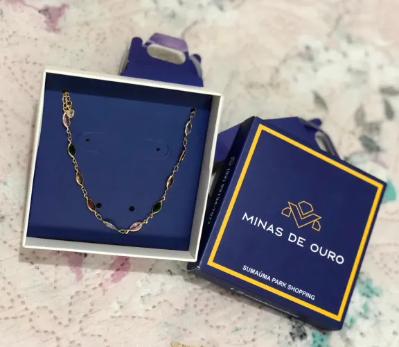 Gargantilhas Folheadas