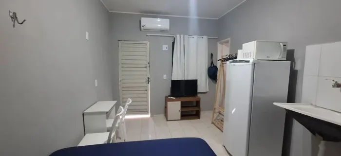 Kitnet com Ar Condicionado Próx NASSAU,Facape,Hosp Unimed e Av Integração