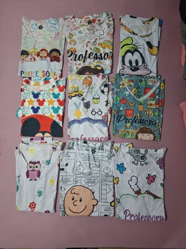 Camisetas professora baby look G semi nova