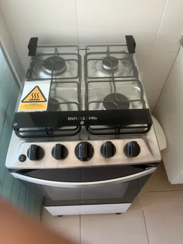 Fogão Brastemp Clean 4 bocas tampo vidro