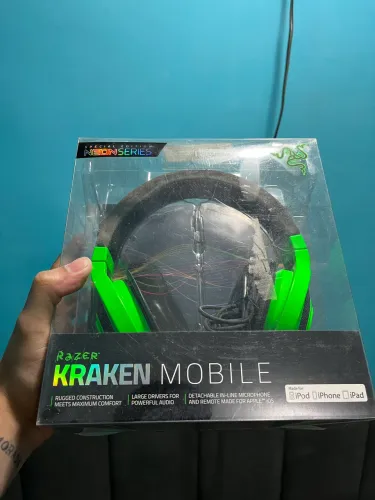 Fazer Kraken Móbile Headphones Neon Green