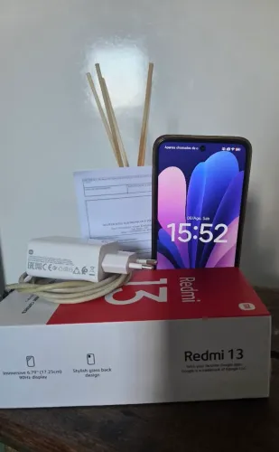 Redmi13 midnight Black 8GB RAM 256GB ROM