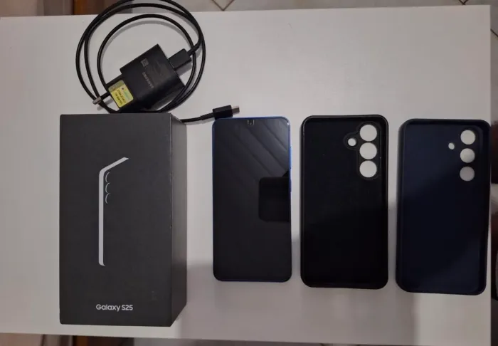 Samsung Galaxy S25, 256gb, com NF e garantia