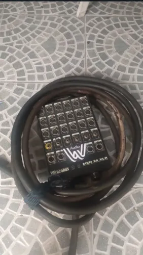 Multicabos medusa 28 canais xlr