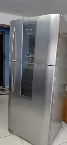 Geladeira Electrolux Infinity inox frost free ENTREGO