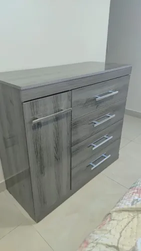 Cômoda com sapateira 114 x 48 (largura x profundidade)