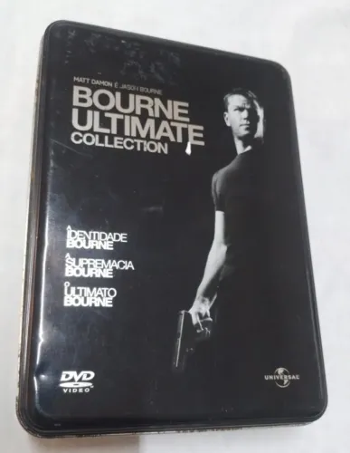 DVD Box De Lata Triplo Bourne Ultimate Collection - 3 Filmes ( 24851 )