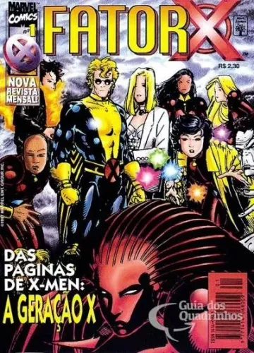 Fator X Marvel 1997 coleção completa