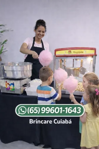 Algodão doce festas e eventos Cuiabá 