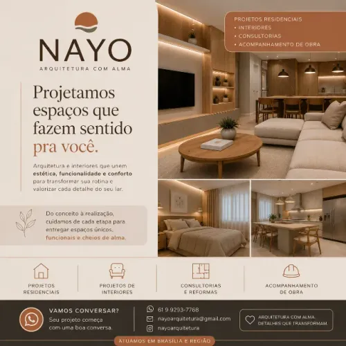 Arquitetura e Interiores em Brasília | NAYO