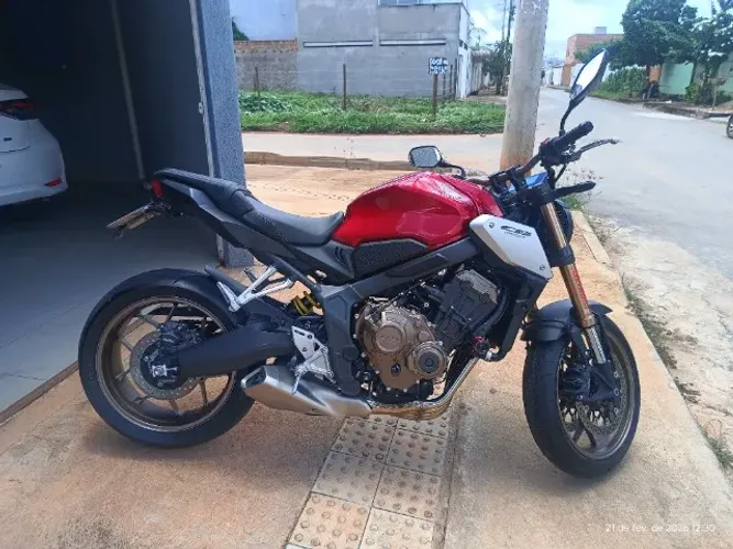 Honda CBR 650 A mais nova da categoria 