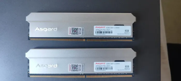 Memória Ram DDR4 2X8 GB 3600 mhz