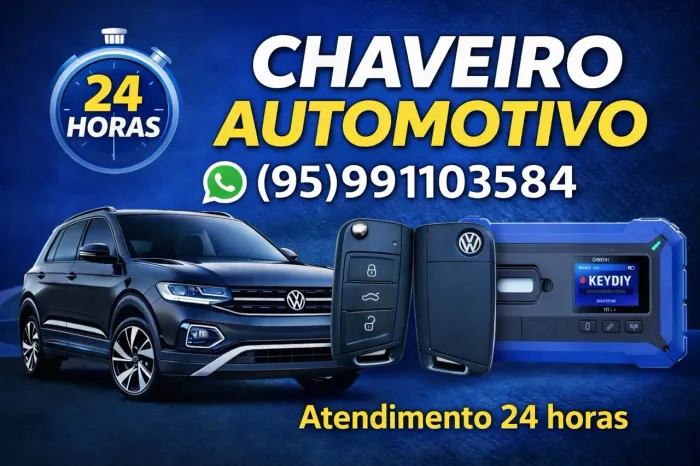 Chaveiro F 24 horas *