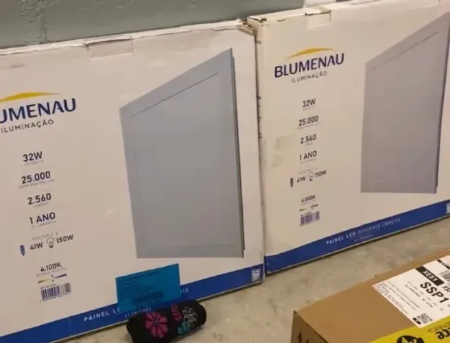 Painel LED Recuado 10W Blumenau