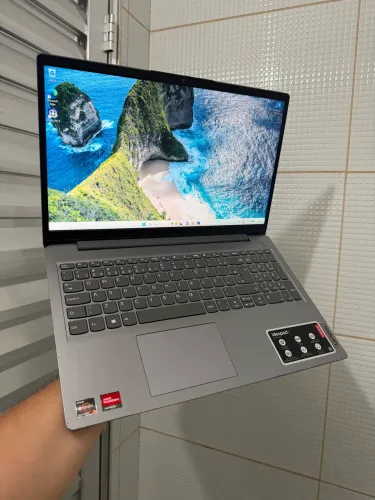 Notebook Lenovo Ryzen 5 5500U Aceito Cartão
