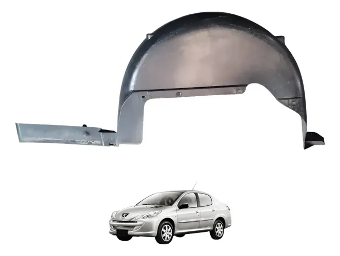 Parabarro Traseiro Esquerdo Peugeot 207 Passion 206 1.6 2007 A 2012