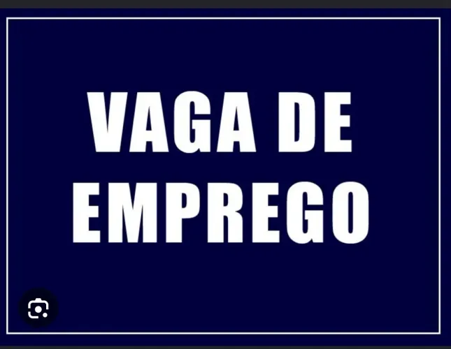 VAGA DE EMPREGO!!