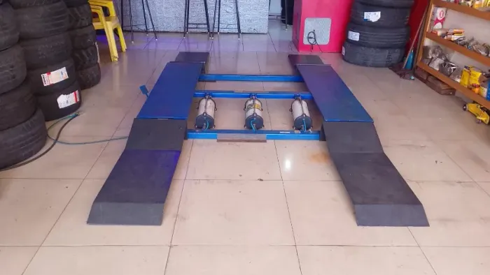 Rampa Pneumática 2500kg - 3 pistãos