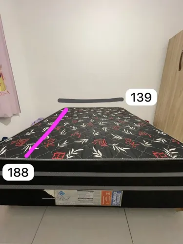 ?VENDENDO RÁPIDO URGENTE: Cama Box Casal Conjugada!