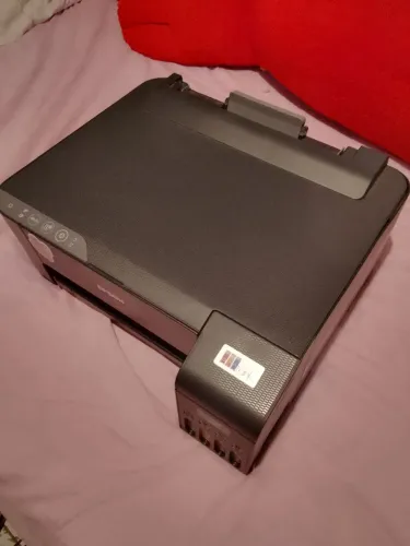 Impressora Sublimática Epson L1250 Wi-Fi A4 Preta + Kit 4 Cores Jetink - Seminova Bivolt