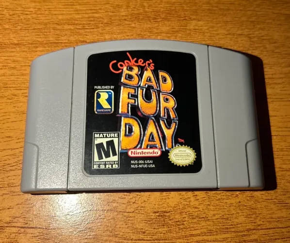 Conkers Bad Fur Day MINT Nintendo 64