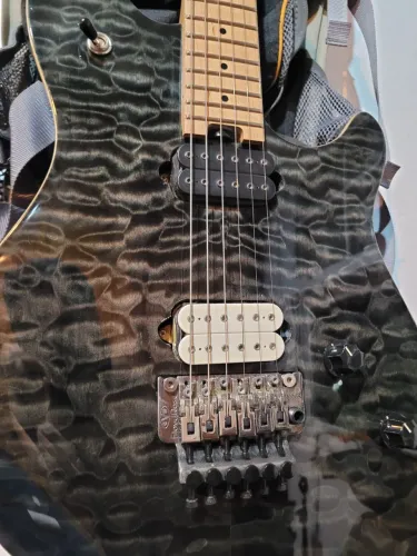 Guitarra EVH Wolfgang Standard + Dimarzio Paf Pro e Super Distortion + Drop Orange + CTS